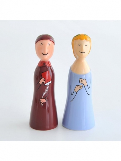 Alessi, La Divina Commedia pocket: Dante e Virgilio (AMGI42SET1)